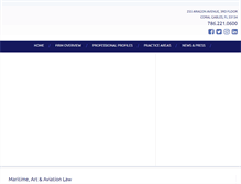 Tablet Screenshot of moore-and-co.com
